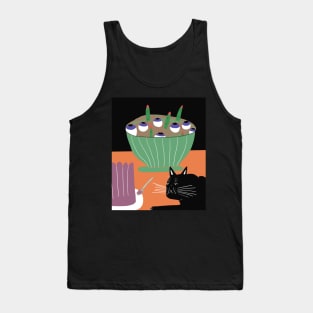 halloween cat 2 Tank Top